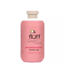 Fluff - Żel pod Prysznic - Kokos i Malina - 500ml