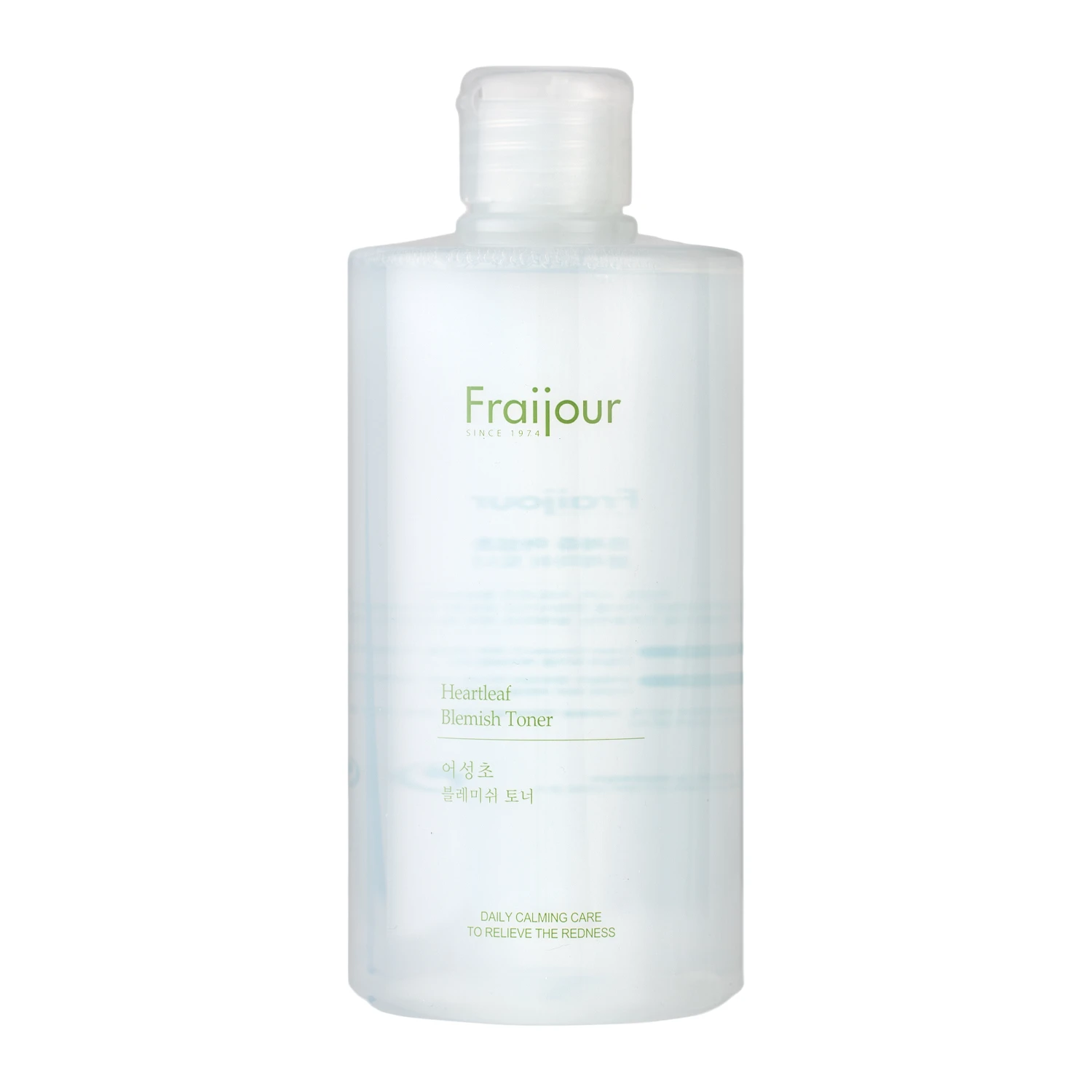 Fraijour - Heartleaf Blemish Toner - Kojący Tonik z Pstrolistką - 500ml