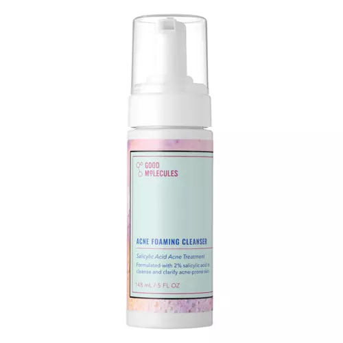 Good Molecules - Acne Foaming Cleanser - Oczyszczająca Pianka z Kwasem Salicylowym - 148ml