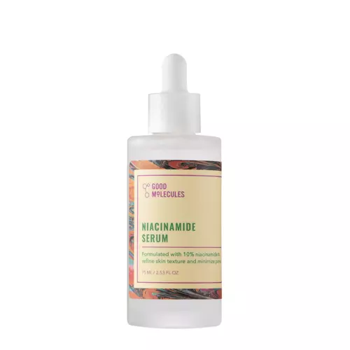 Good Molecules - Niacinamide Serum - Wygładzające Serum Zmniejszające Widoczność Porów z Niacynamidem - 75ml - Outlet