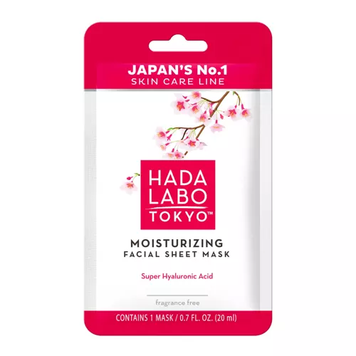 Hada Labo Tokyo - Moisturising Facial Sheet Mask - Głęboko Nawilżająca Maska na Tkaninie - 20ml