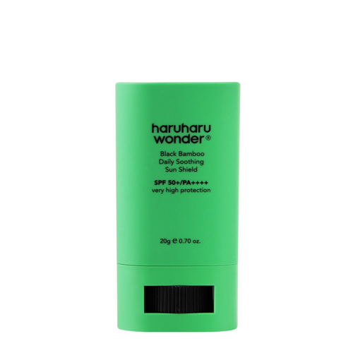 Haruharu Wonder - Black Bamboo Daily Soothing Sun Shield SPF 50+/PA++++ - Krem z Filtrem w Sztyfcie - 20g