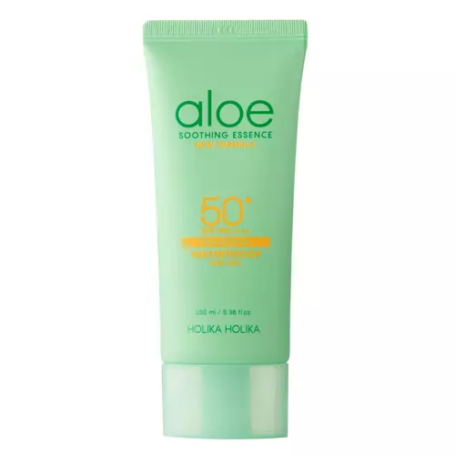 Holika Holika - Aloe Waterproof Sun Gel SPF50+/PA++++ - Łagodzący Krem z Filtrem Przeciwsłonecznym - 100ml