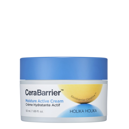 Holika Holika - CeraBarrier Moisture Active Cream - Bogaty Nawilżający Krem z Ceramidami - 50ml