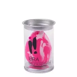 Ibra Makeup - Makeup Blender - Gąbka do Makijażu - Ścięta Marmurkowa - 1szt