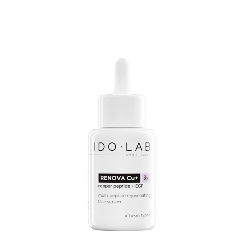 Ido Lab - Renova Cu+ Odmładzające i Regenerujące Serum z Peptydem Miedziowym - 30ml