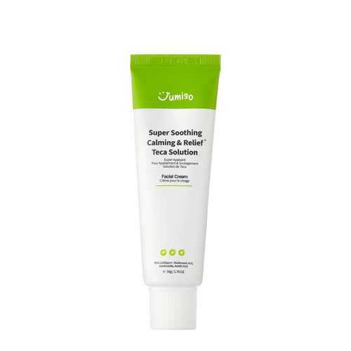 Jumiso - Super Soothing Calming & Relief Teca Solution Facial Cream - Kojący Krem do Twarzy z Ekstraktem z Wąkroty - 50g