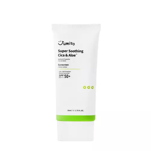 Jumiso - Super Soothing Cica & Aloe Sunscreen SPF50+ PA++++ - Kojący Krem z Filtrem - 50ml