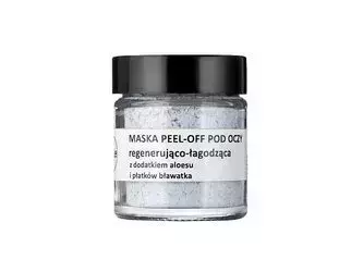 La-Le - Maska Peel-Off pod Oczy z Aloesem i Płatkami Bławatka - 30ml