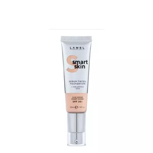 Lamel - Smart Skin Serum Tinted Foundation SPF30+ - Nawilżający Podkład do Twarzy - 404 - 35ml