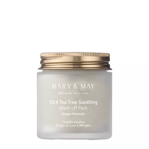 Mary&May - CICA Tea Tree Soothing Wash off Pack - Maseczka Glinkowa - 125g