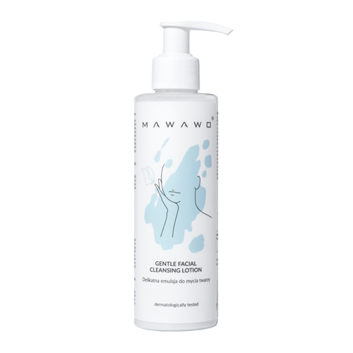 Mawawo - Gentle Facial Cleasing Lotion - Delikatna Emulsja do Mycia Twarzy - 200ml