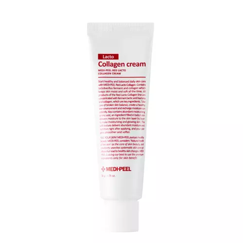 Medi-Peel - Red Lacto Collagen Cream - Krem Ujędrniający z Kolagenem i Pałeczkami Kwasu Mlekowego - 50g