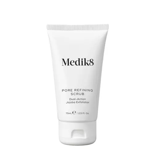 Medik8 - Pore Refining Scrub - Dual-Action Jojoba Exfoliator - Oczyszczający Peeling do Twarzy - 75ml