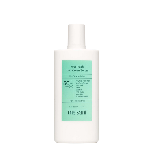 Meisani - Aloe Lujah Sunscreen Serum SPF50+ - Serum do Twarzy z Filtrem - 50ml