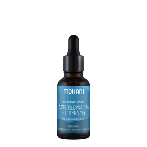 Mohani - Serum do Twarzy z Azeloglicyną 3% i Rutyną 1% - 30ml