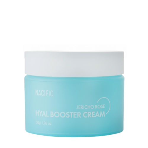 Nacific - Hyal Booster Cream - Nawilżający Krem do Twarzy z Ekstraktem z Róży Jerychońskiej - 50g