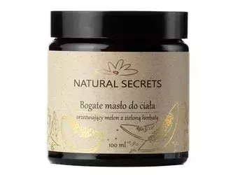 Natural Secrets - Bogate Masło do Ciała - Orzeźwiający Melon z Zieloną Herbatą - 100ml