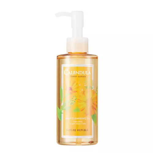 Nature Republic - Forest Garden Calendula Cleansing Oil - Olejek do Demakijażu z Nagietkiem - 200ml