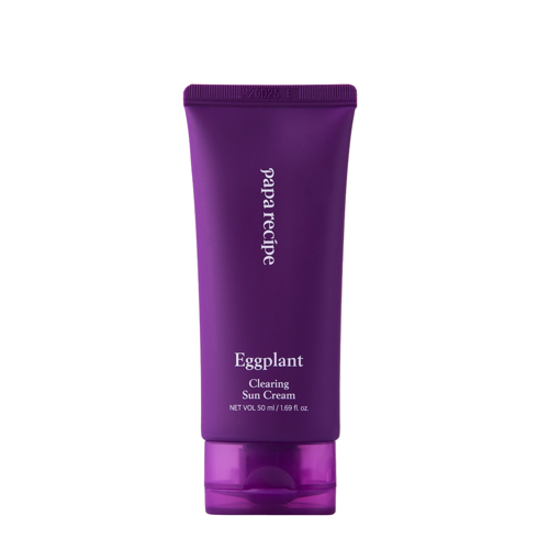 Papa Recipe - Eggplant Clearing Sun Cream SPF 50+/PA++++ - Nawilżający Krem do Twarzy z Filtrem - 50ml