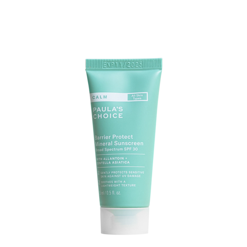 Paula's Choice - Calm Barrier Protect Mineral Sunscreen SPF 30 - Mineralny Krem Przeciwsłoneczny - 15ml