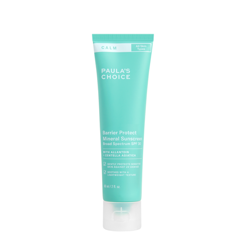 Paula's Choice - Calm Barrier Protect Mineral Sunscreen SPF 30 - Mineralny Krem Przeciwsłoneczny - 60ml