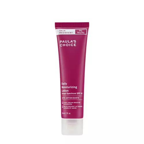 Paula's Choice - Skin Recovery - Daily Moisturizing Lotion SPF30 - Krem Nawilżający z Filtrem Przeciwsłonecznym - 60ml