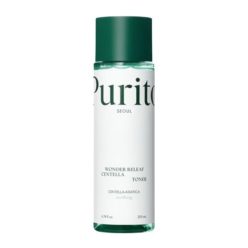 Purito Seoul - Wonder Releaf Centella Toner - Łagodzący Toner z Ekstraktem z Wąkroty Azjatyckiej - 200ml