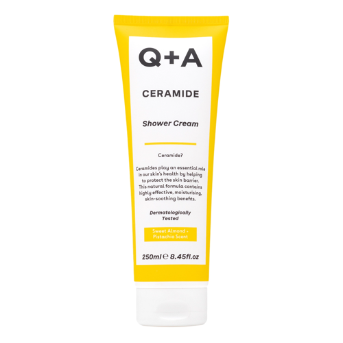 Q+A - Ceramide Shower Cream - Ceramidowy Krem do Mycia Ciała - 250ml