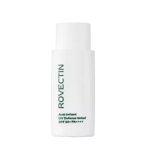 Rovectin - Anti-irritant UV Defense Tinted SPF 50+/PA+++ - Krem z Filtrem do Skóry Wrażliwej - 50ml