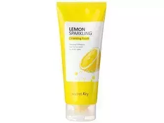 Secret Key - Lemon Sparkling Cleansing Foam - Cytrynowa Pianka do Mycia Twarzy - 200g