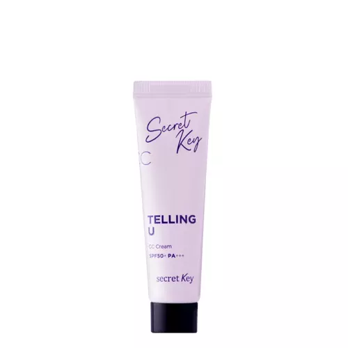 Secret Key - Telling U CC Cream SPF50/PA+++ - Krem CC z Wysoką Ochroną Przeciwsłoneczną - 30ml