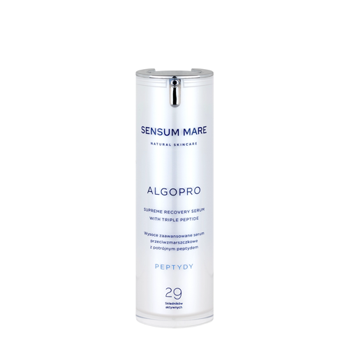 Sensum Mare - Algopro - Wysoce Zaawansowane Serum Przeciwzmarszczkowe z Potrójnym Peptydem - 30ml