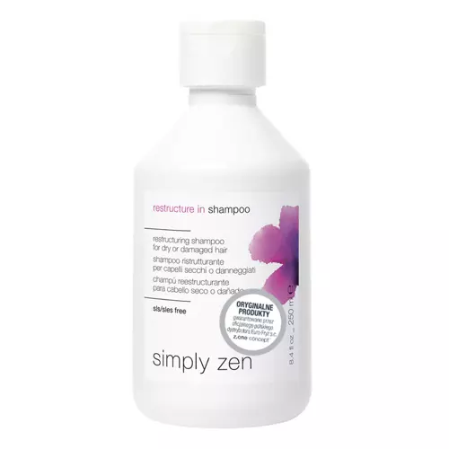 Simply Zen - Restructure In Shampoo - Szampon do Suchych i Zniszczonych Włosów - 250ml