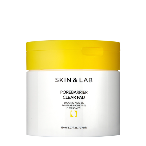 Skin&Lab - Porebarrier Clear Pad - Płatki do Twarzy Oczyszczające Pory - 70szt/150ml