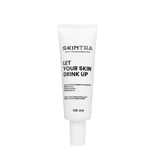 SkinTra - Let Your Skin Drink Up - Prebiotyczny Krem Nawilżający - Tuba 50ml 