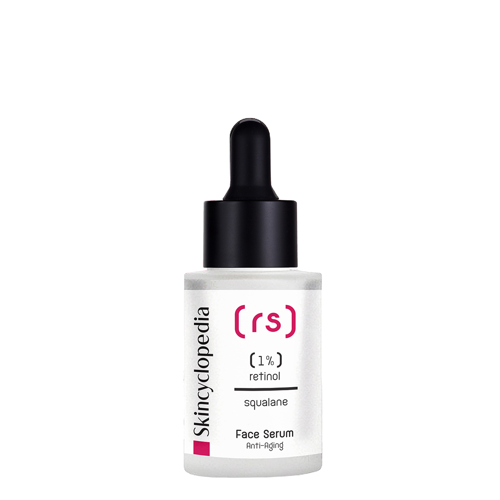 Skincyclopedia - Face Serum 1% Retinol + Squalane - Przeciwstarzeniowe Serum do Twarzy - 30ml