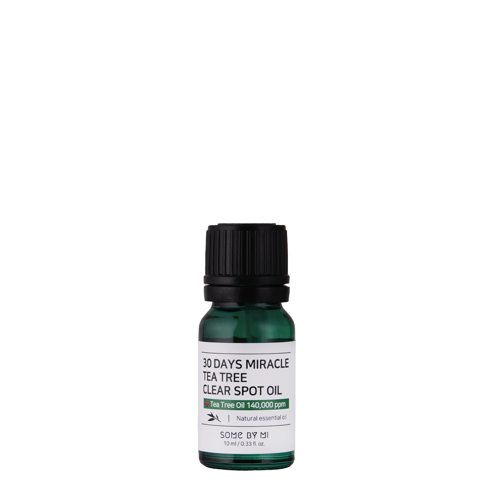 Some By Mi - 30 Days Miracle Tea Tree Clear Spot Oil - Płyn do Twarzy z Olejkiem Herbacianym - 10ml