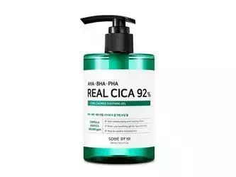 Some by Mi -  AHA/BHA/PHA Real Cica 92% Cool Calming Soothing Gel - Łagodzący Żel do Wrażliwej Skóry - 300ml