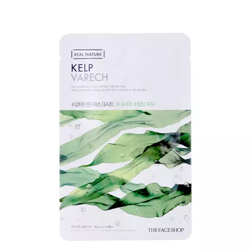 The Face Shop - Natural Mask - Kelp - Maska w Płachcie z Wyciągiem z Wodorostów - 20g