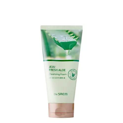 The Saem - Jeju Fresh Aloe Cleansing Foam - Nawilżająca Pianka do Mycia Twarzy z Aloesem - 150ml