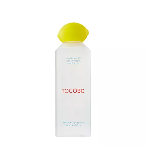 Tocobo - AHA BHA Lemon Toner - Tonik Cytrynowy z Kwasami AHA i BHA - 150ml