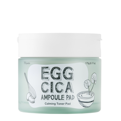 Too Cool for School - Egg Cica Ampoule Pad - Odżywcze Płatki do Twarzy - 70szt/175g