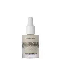 Transparent Lab - Oil Patrol Serum - Serum Matujące do Skóry Tłustej i Mieszanej - 30ml