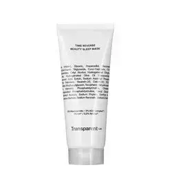 Transparent Lab - Time Reverse Beauty Sleep Mask - Przeciwzmarszczkowa Maska na Noc z Witaminami A i C - 75ml