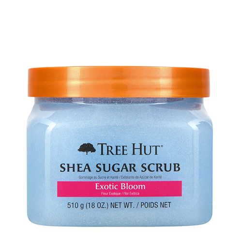 Tree Hut - Shea Sugar Scrub Exotic Bloom - Cukrowy Peeling do Ciała - Egzotyczny Kwiat - 510g