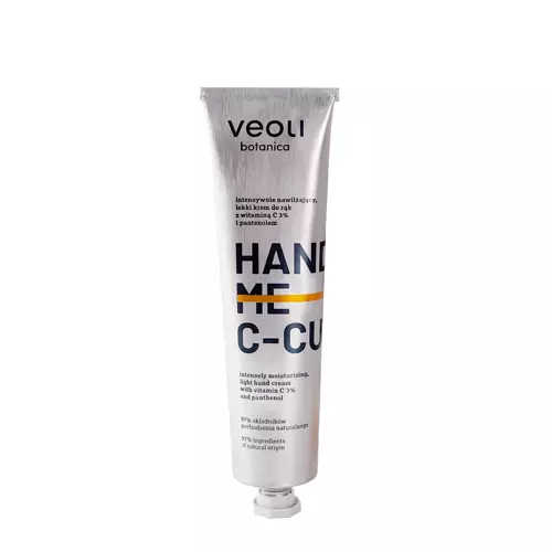 Veoli Botanica - Hand Me C-Cure - Intensywnie Nawilżający, Lekki Krem do Rąk z Witaminą C 3% - 75ml