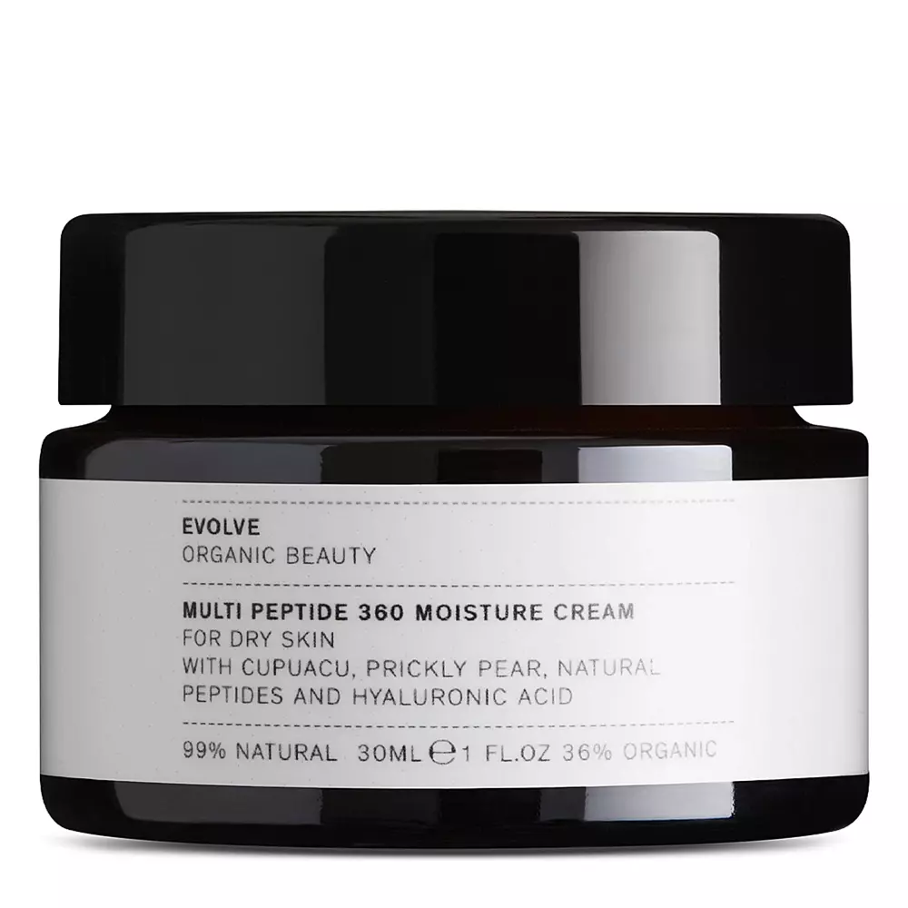  Evolve Organic Beauty - Multi Peptide 360 Moisture Cream - Multipeptydowy Krem Nawilżający - 30ml