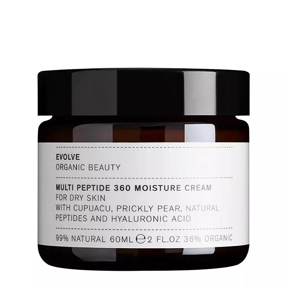  Evolve Organic Beauty - Multi Peptide 360 Moisture Cream - Multipeptydowy Krem Nawilżający - 60ml