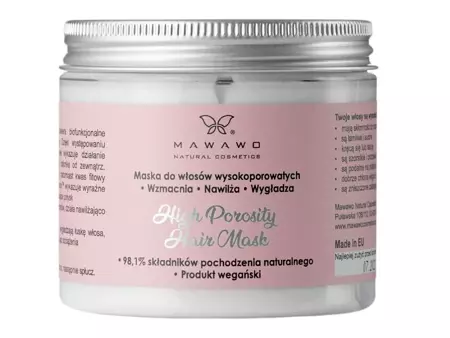  Mawawo - High Porosity Hair Mask - Maska do Włosów Wysokoporowatych - 200ml